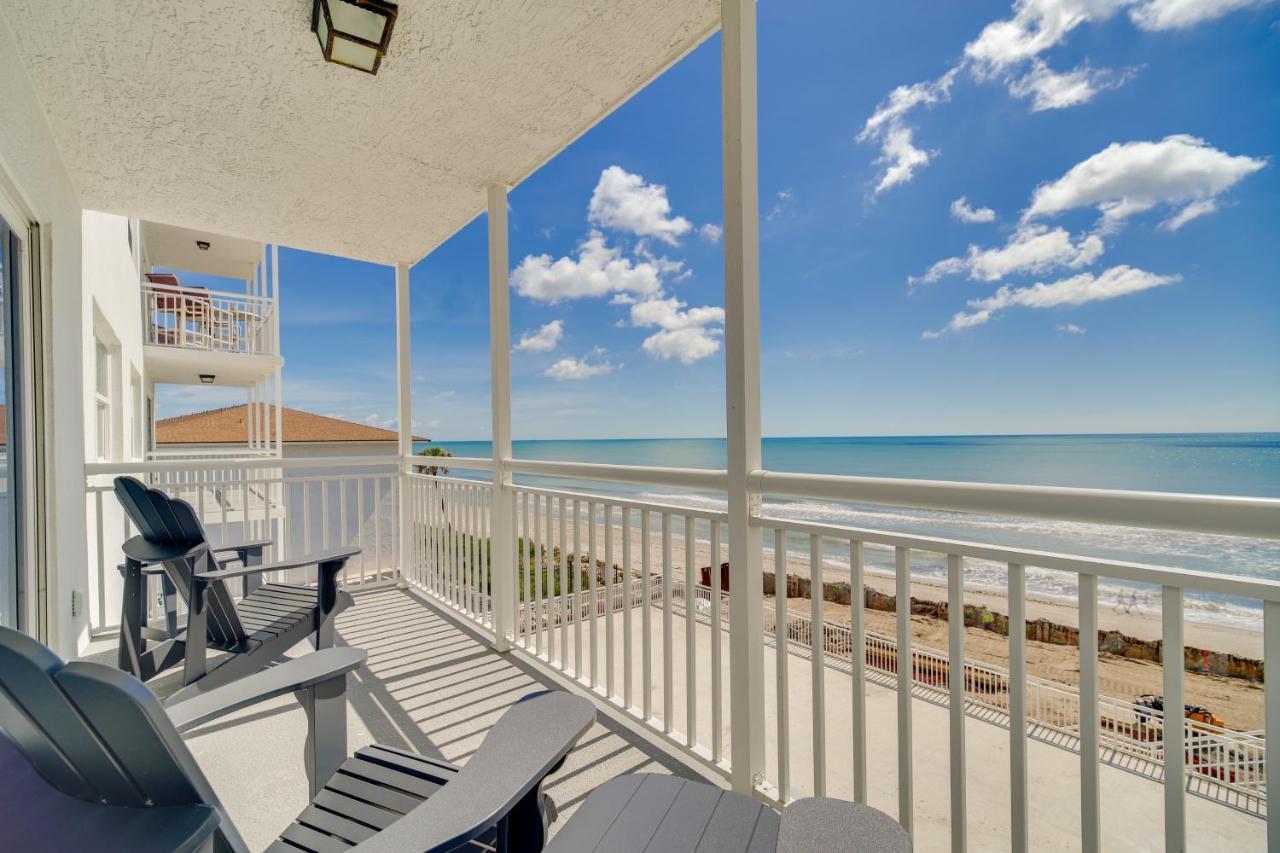 Oceanfront Satellite Beach Condo With Balcony, Views Екстер'єр фото